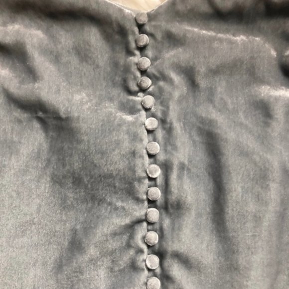 Madewell Velvet Button Cami sz 8 medium - Picture 4 of 6